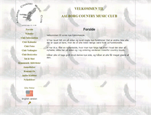 Tablet Screenshot of countrymusicclub.dk